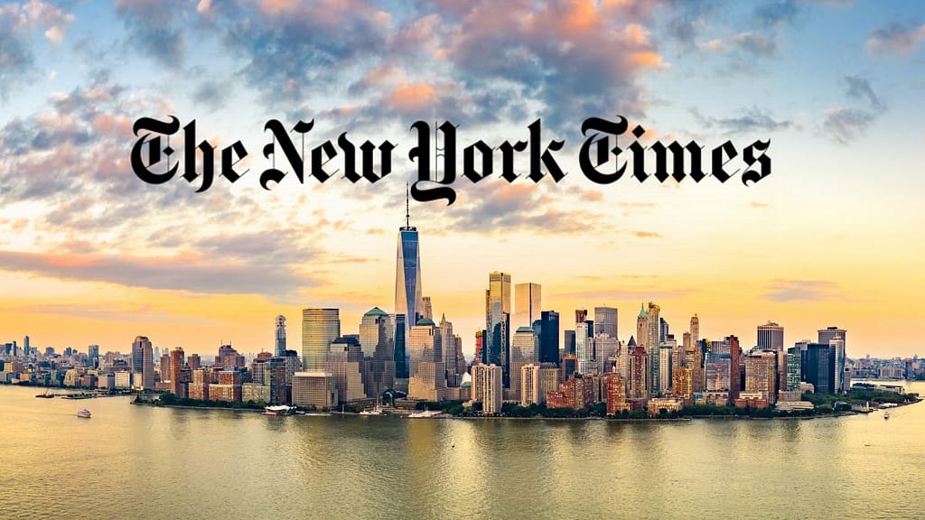 article du New York Times