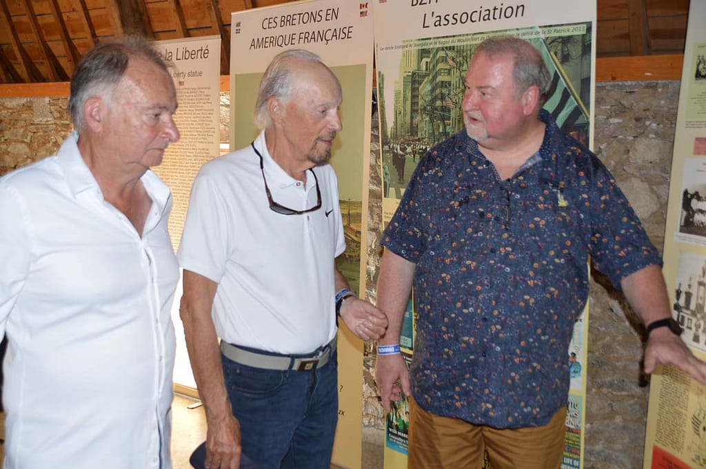 Alan Stivell au Château de Tronjoly à l'exposition de Bretagne Transamerica