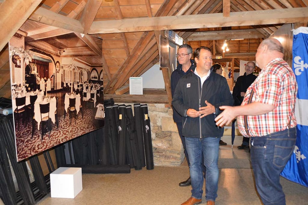 Visite du président de la région Bretagne Loig-Chenais-Girard