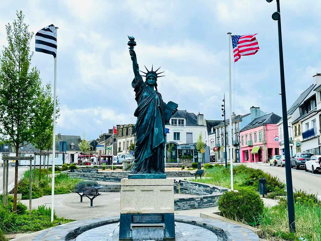 statue de la Liberté à Gourin