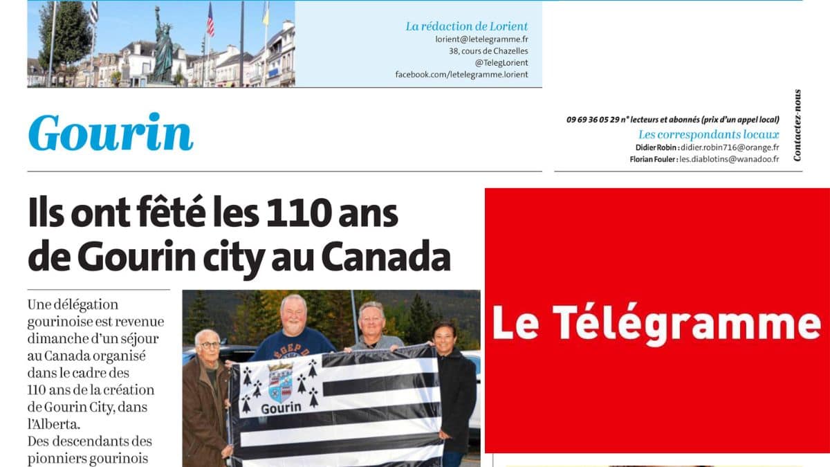 Le Télégramme du 16 octobre 2024 – édition Pontivy.