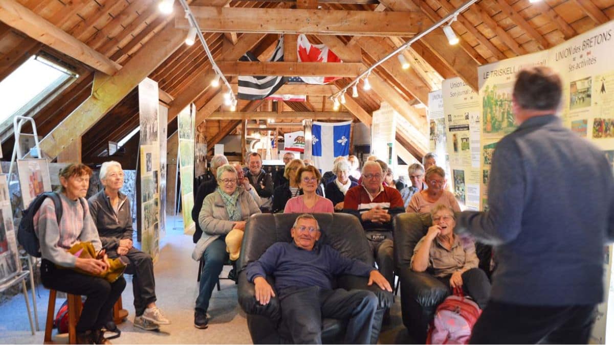 L’association Vannetaise « Accueil des Villes Françaises » au musée américain