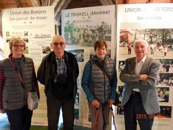 Danielle, Yolande, Louis et Didier Pennou