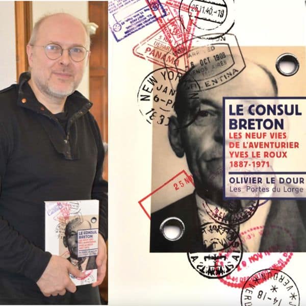 Olivier Le Dour et son livre Le Consul Breton