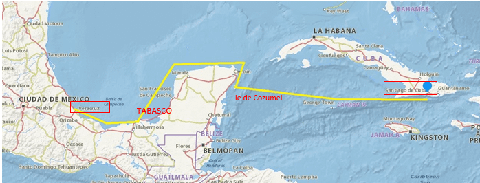 LA ROUTE DE FERDINAND CORTÈS