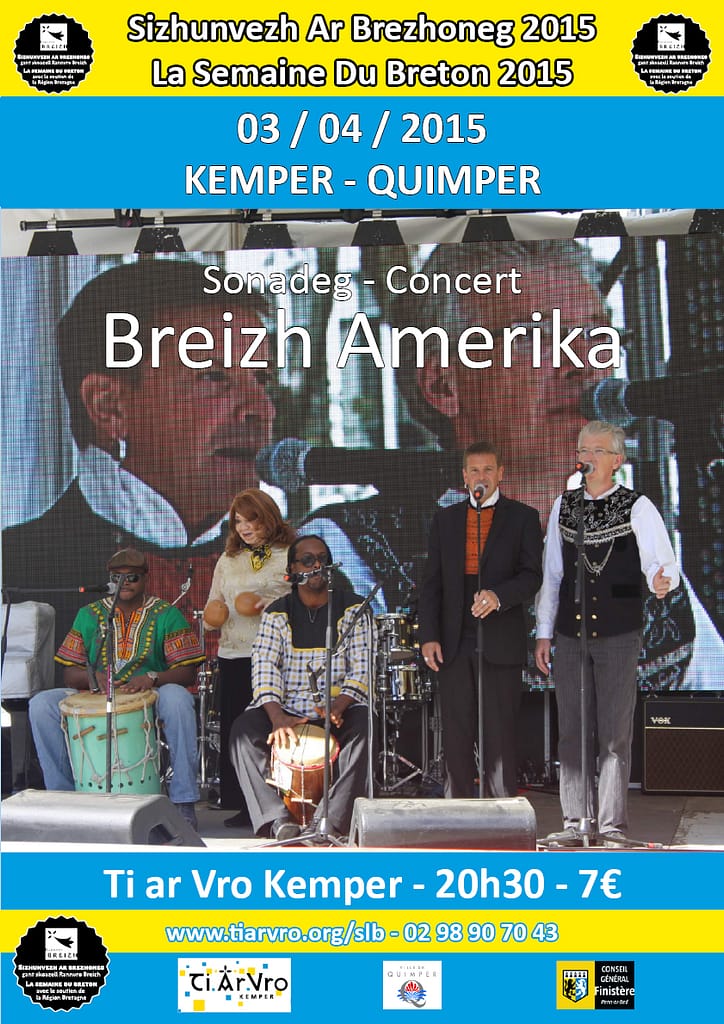Affiche du BAC2015 Breizh Amerika Collective 2015