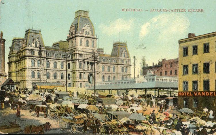 Montréal Place Jacques-Cartier