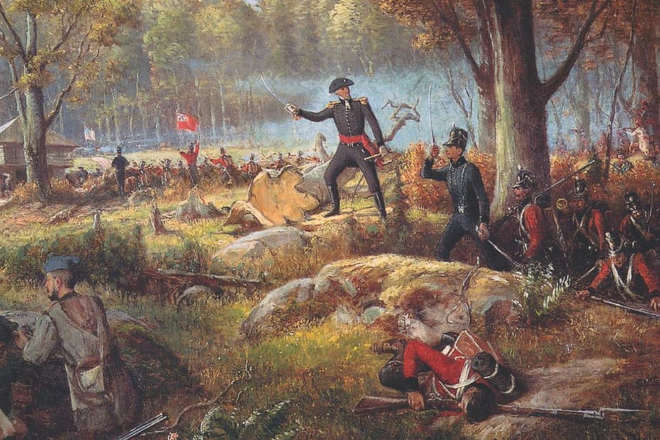 bataille de chateaugay en 1812